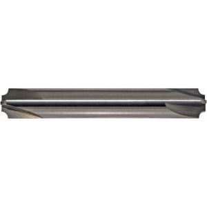 PROMAX Tools 0.035" Radius, 3/16" Diam, 4 Flute Solid Carbide Corner Rounding End Mill Double End, Uncoated, 2" OAL, 3/16" Shank Diam 139-01250 - 68529064