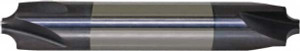 PROMAX Tools 0.025" Radius, 3/16" Diam, 4 Flute Solid Carbide Corner Rounding End Mill Double End, AlTiN Finish, 2" OAL, 3/16" Shank Diam 139-01234 - 68529254