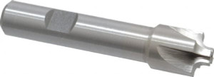 Value Collection 1/8" Radius, 5/8" Diam, 4 Flute High Speed Steel Corner Rounding End Mill Single End, Uncoated, 3" OAL, 1/2" Shank Diam 182-6080 - 01826080