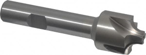 Value Collection 7/32" Radius, 7/8" Diam, 4 Flute High Speed Steel Corner Rounding End Mill Single End, Uncoated, 3-1/4" OAL, 1/2" Shank Diam 182-6148 - 01826148