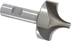 Value Collection 13/16" Radius, 2-1/4" Diam, 4 Flute High Speed Steel Corner Rounding End Mill Single End, Uncoated, 4-1/8" OAL, 3/4" Shank Diam 182-6510 - 01826510