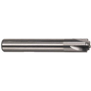Value Collection 3/4" Radius, 2-1/4" Diam, 4 Flute High Speed Steel Corner Rounding End Mill Single End, TiN Finish, 4-5/16" OAL, 1" Shank Diam 183-6478 - 05208921