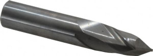 Melin Tool 16mm Diam, 32mm LOC, 2 Flute, 90° Point Angle, Solid Carbide Drill Mill Uncoated, 3-1/2" OAL, 16mm Shank Diam 13383 - 78715158