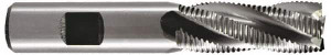 Hertel 18mm Diam, Fine Pitch, 32mm LOC, 4 Flute Cobalt Roughing Square End Mill Uncoated, 92mm OAL, 16mm Shank Diam, Single End, Centercutting, 30° Helix 91197624 - 91197616