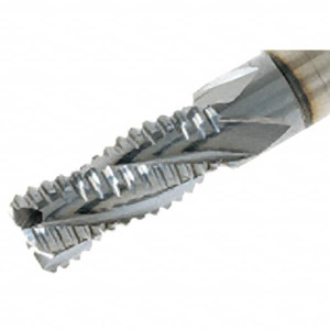 Iscar 1/2" Diam, Extra Coarse Pitch, 1" LOC, 3 Flute Solid Carbide 45° Corner Chamfer Roughing End Mill TiCN Finish, 3" OAL, 1/2" Shank Diam, Single End, Centercutting, 38° Helix 5621018 - 88998190 Iscar 1/2" Diam, Extra Coarse Pitch, 1" LOC, 3 Flute Solid Carbide 45° Corner Chamfer Roughing End Mill TiCN Finish, 3" OAL, 1/2" Shank Diam, Single End, Centercutting, 38° Helix 5621018 - 88998190