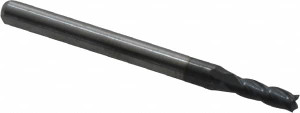Accupro 0.095", 0.285" LOC, 1/8" Shank Diam, 1-1/2" OAL, 4 Flute, Solid Carbide Square End Mill Single End, AlTiN Finish, Spiral Flute, 30° Helix, Centercutting, Series Miniature AP64535024 - 64535024 Accupro 0.095", 0.285" LOC, 1/8" Shank Diam, 1-1/2" OAL, 4 Flute, Solid Carbide Square End Mill Single End, AlTiN Finish, Spiral Flute, 30° Helix, Centercutting, Series Miniature AP64535024 - 64535024