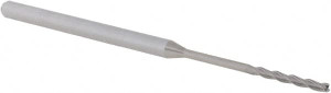 Accupro 1/16", 1/2" LOC, 1/8" Shank Diam, 2-1/2" OAL, 3 Flute, Solid Carbide Square End Mill Single End, Uncoated, Spiral Flute, 30° Helix, Centercutting, Right Hand Cut, Right Hand Flute, Series Miniature 6501110 - 62787114 Accupro 1/16", 1/2" LOC, 1/8" Shank Diam, 2-1/2" OAL, 3 Flute, Solid Carbide Square End Mill Single End, Uncoated, Spiral Flute, 30° Helix, Centercutting, Right Hand Cut, Right Hand Flute, Series Miniature 6501110 - 62787114