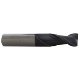 Accupro 12mm, 22mm LOC, 12mm Shank Diam, 130mm OAL, 2 Flute, Solid Carbide Square End Mill Single End, AlTiN Finish, Spiral Flute, 40° Helix, Centercutting, Right Hand Cut, Right Hand Flute 12177233 - 58724550