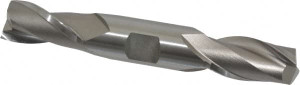 Hertel 23/32", 1-5/16" LOC, 3/4" Shank Diam, 5" OAL, 2 Flute, High Speed Steel Square End Mill Double End, Uncoated, Spiral Flute, 30° Helix, Centercutting, Right Hand Cut, Right Hand Flute E1050046 - 41115585