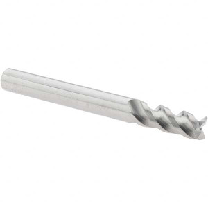 Iscar 6mm, 16mm LOC, 6mm Shank Diam, 57mm OAL, 3 Flute, Solid Carbide Square End Mill Single End, Uncoated, Spiral Flute, 45° Helix, Right Hand Cut, Right Hand Flute 5621805 - 58749813