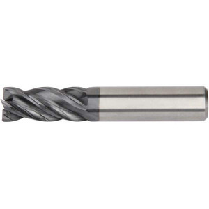 Kennametal Square End Mills, Mill Diameter (Inch): 0.09375, Mill Diameter (Decimal Inch): 0.0938, Number of Flutes: 4, Length of Cut (Inch): 0.1875, Material: Solid Carbide, Finish/Coating: AlTiN 6767734 - 19209113