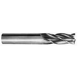 M.A. Ford 5/8", 1-1/4" LOC, 5/8" Shank Diam, 3-1/2" OAL, 3 Flute, Solid Carbide Square End Mill Single End, TiAlN Finish, Spiral Flute, 30° Helix, Centercutting, Right Hand Cut, Right Hand Flute, Series 116 11662500A - 02299584