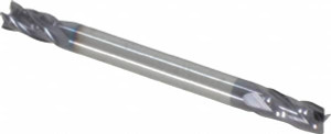 Niagara Cutter 1/8", 1/4" LOC, 1/8" Shank Diam, 1-1/2" OAL, 4 Flute, Solid Carbide Square End Mill Double End, TiAlN Finish, Spiral Flute, 30° Helix, Centercutting, Right Hand Cut, Right Hand Flute, Series CSD430 17006377 - 67291633 Niagara Cutter 1/8", 1/4" LOC, 1/8" Shank Diam, 1-1/2" OAL, 4 Flute, Solid Carbide Square End Mill Double End, TiAlN Finish, Spiral Flute, 30° Helix, Centercutting, Right Hand Cut, Right Hand Flute, Series CSD430 17006377 - 67291633
