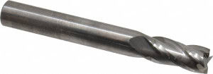 Niagara Cutter 1/4", 1/2" LOC, 1/4" Shank Diam, 2" OAL, 4 Flute, Solid Carbide Square End Mill Single End, Uncoated, Spiral Flute, 30° Helix, Centercutting, Right Hand Cut, Right Hand Flute, Series C430 17005449 - 36703270