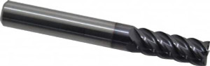 Niagara Cutter 5/16", 13/16" LOC, 5/16" Shank Diam, 2-1/2" OAL, 5 Flute, Solid Carbide Square End Mill Single End, TiAlN Finish, Spiral Flute, 45° Helix, Centercutting, Right Hand Cut, Right Hand Flute, Series S545 17003595 - 63738090 Niagara Cutter 5/16", 13/16" LOC, 5/16" Shank Diam, 2-1/2" OAL, 5 Flute, Solid Carbide Square End Mill Single End, TiAlN Finish, Spiral Flute, 45° Helix, Centercutting, Right Hand Cut, Right Hand Flute, Series S545 17003595 - 63738090
