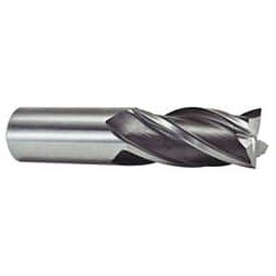 Niagara Cutter 1-1/2", 4" LOC, 1-1/4" Shank Diam, 6-1/2" OAL, 6 Flute, Cobalt Square End Mill Single End, Uncoated, Spiral Flute, 30° Helix, Centercutting, Right Hand Cut, Right Hand Flute, Series SPC408 17011892 - 33070178