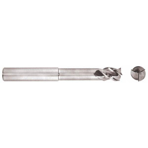 Niagara Cutter 1", 1-1/4" LOC, 1" Shank Diam, 6" OAL, 3 Flute, Solid Carbide Square End Mill Single End, Uncoated, Spiral Flute, 45° Helix, Centercutting, Right Hand Cut, Right Hand Flute, Series AN345 17000027 - 85610590