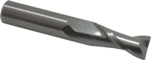OSG 11mm, 25mm LOC, 11mm Shank Diam, 70mm OAL, 2 Flute, Solid Carbide Square End Mill Single End, Uncoated, Spiral Flute, 30° Helix, Centercutting, Right Hand Cut, Right Hand Flute, Series 402 402-4331 - 55148241