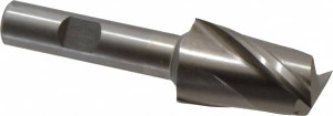Value Collection 24mm, 1-1/2" LOC, 1/2" Shank Diam, 3-1/2" OAL, 2 Flute, High Speed Steel Square End Mill Single End, Uncoated, Spiral Flute, Centercutting, Right Hand Cut, Right Hand Flute 720-9240 - 63325393