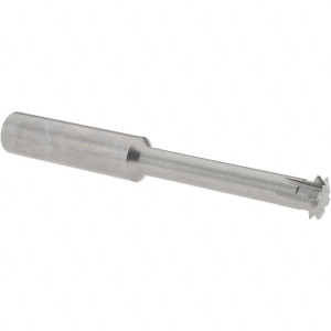 Accupro 1/2° 1/2" Cut Diam, 0.109" Cut Width, 1/2" Shank, Solid Carbide Double-Angle Cutter Uncoated, 6 Teeth, 4" OAL 38112603 - 38112603