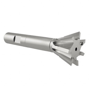 Value Collection 60° 3/4" Cut Diam, 5/16" Cut Width, High Speed Steel Dovetail Cutter Uncoated, 3/8" Shank Diam, 2-1/8" OAL DC6006HS - 01828482