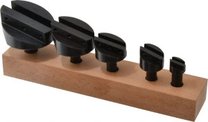 Value Collection 5 Piece, 1/2 and 5/8" Shank Diam, 3/4" to 2-1/2" Max Head Diam, Straight Shank, Fly Cutter Set 1 Bit Per Cutter, 3/16 to 1/2" Tool Bit, Multiple Head Diams ATF0489 - 00230078