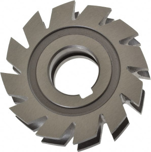 Made in USA 1/4" Radius, 3" Cut Diam, 1/2" Circle Diam, 0.822" Cut Width, 1" Arbor Concave Radius Cutter High Speed Steel, Uncoated, 3" OAL, 10 Teeth, Form Relieved 12636 - 73160335