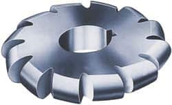 Value Collection 9/64" Radius, 2-1/2" Diam, 12 Teeth, Arbor Connection, High Speed Steel Convex Radius Cutter Form Relieved Relief, Bright Finish 317-0180 - 03170180