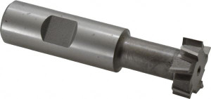 KEO 31/32" Diam, 25/64" Wide, High Speed Steel T-Slot Cutter 17/32" Neck Diam, 3/4" Neck Length, 3/4" Shank Diam, 3-7/16" OAL, 1/2" Bolt, Uncoated 10830 - 33014879