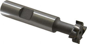 Made in USA 21/32" Diam, 17/64" Wide, Carbide-Tipped T-Slot Cutter 21/64" Neck Diam, 39/64" Neck Length, 1/2" Shank Diam, 1-13/16" Shank Length, 2-11/16" OAL, 5/16" Bolt, Uncoated CTTS75 - 03001203