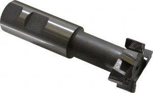 Made in USA 1-15/32" Diam, 5/8" Wide, Carbide-Tipped T-Slot Cutter 25/32" Neck Diam, 1-1/2" Neck Length, 1" Shank Diam, 2-5/16" Shank Length, 4-7/16" OAL, 3/4" Bolt, Uncoated CTTS175 - 03001484