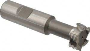 Value Collection 31/32" Diam, 25/64" Wide, Cobalt Roughing T-Slot Cutter 17/32" Neck Diam, 3/4" Shank Diam, 3-3/64" Shank Length, 3-7/16" OAL, 1/2" Bolt, Uncoated 33050 - 03002326