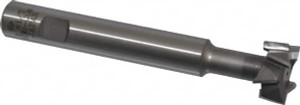 Value Collection 1" Diam, 1/2" Wide, Cobalt T-Slot Cutter 5/8" Shank Diam, 4-15/16" OAL STC0808 - 03006327