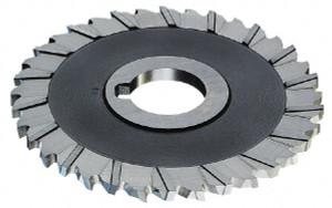 Controx-Neuhauser 5" Diam x 0.0781" Thick Staggered Tooth Side Chip Saw 1" Arbor Hole Diam, Cobalt, Uncoated, 40 Teeth, with Keyway 244557 - 64000516
