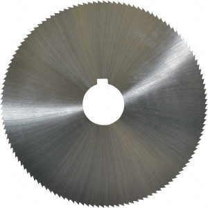 Controx-Neuhauser 5 x 1/16", 1" Arbor, 128-Tooth Cobalt Slitting & Slotting Saw Uncoated, RH Cut, Straight Teeth, Concave Ground, Contains Keyway 241554 - 63997894