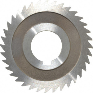 KEO 3 x 3/32", 1" Arbor, 36-Tooth High Speed Steel Slitting & Slotting Saw Uncoated, RH Cut, Straight Teeth, Concave Ground 09280 - 44113140