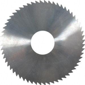 Made in USA 2-1/4 x 0.064", 5/8" Arbor, 60-Tooth Solid Carbide Slitting & Slotting Saw Straight Teeth, Concave Ground X4B06460 - 83268649