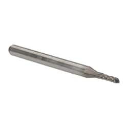 OSG 1/16" Diam, 3/16" LOC, 1/8" Shank Diam, Drill Point Diamond-Pattern Router Bit Solid Carbide, Finish, 1-1/2" OAL, RH Cut, Use on Fiberglass 640-0624 - 55149496