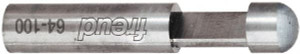 Freud Tools 1/4" Diam, 3/8" LOC, 1 Flute Solid Carbide Edge Profile Flush Trim Router Bit 1/4" Shank Diam, 1-1/2" OAL, Piloted, Use on Composites, Hardwood, Softwood, Plywood 64-100 - 00909127