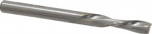 LMT Onsrud LP 1/4" Diam RH High Speed Steel 2-Flute Double Edge Downcut Spiral Router Bit Uncoated, 1" LOC, 1/4" Shank Diam, 3" OAL, Use on Natural Wood, Sheet and Aluminum Extrusions 40-112 - 76524495