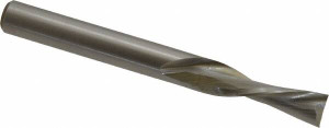 LMT Onsrud LP 5/16" Diam RH High Speed Steel 2-Flute Double Edge Downcut Spiral Router Bit Uncoated, 1" LOC, 5/16" Shank Diam, 3" OAL, Use on Natural Wood, Sheet and Aluminum Extrusions 40-116 - 76646314