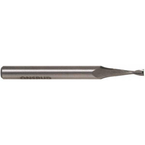 LMT Onsrud LP 3/8" Diam RH High Speed Steel 2-Flute Double Edge Upcut Spiral Router Bit Uncoated, 1" LOC, 3/8" Shank Diam, 3" OAL, Use on Block & Plate Aluminum, Natural Wood 40-131 - 76524446