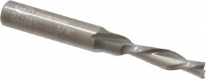 LMT Onsrud LP 3/16" Diam RH Solid Carbide 2-Flute Double Edge Downcut Spiral Router Bit Uncoated, 3/4" LOC, 1/4" Shank Diam, 2" OAL, Use on Natural Wood, Solid Surfaces, Wood Composites 57-260 - 76525021