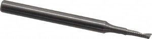 LMT Onsrud LP 1/16" Diam RH Solid Carbide 1-Flute Single Edge Upcut Spiral Router Bit Uncoated, 1/4" LOC, 1/8" Shank Diam, 1-1/2" OAL, Use on Aluminum 63-602 - 76526045