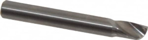 LMT Onsrud LP 1/4" Diam RH Solid Carbide 1-Flute Single Edge Upcut Spiral Router Bit Uncoated, 3/8" LOC, 1/4" Shank Diam, 2" OAL, Use on Aluminum 63-620 - 74053539