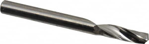 LMT Onsrud LP 3/16" Diam RH Solid Carbide 1-Flute Single Edge Upcut Spiral Router Bit Uncoated, 5/8" LOC, 3/16" Shank Diam, 2" OAL, Use on Aluminum, Plastics, Solid Surfaces, Wood 65-019 - 09885989