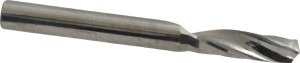 LMT Onsrud LP 1/4" Diam RH Solid Carbide 1-Flute Single Edge Upcut Spiral Router Bit Uncoated, 7/8" LOC, 1/4" Shank Diam, 2-1/2" OAL, Use on Aluminum, Plastics, Solid Surfaces, Wood 65-025 - 09886011