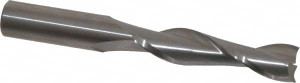 LMT Onsrud LP 1/2" Diam RH Solid Carbide 2-Flute Double Edge Upcut Spiral Router Bit Uncoated, 2-1/8" LOC, 1/2" Shank Diam, 4" OAL, Use on Natural Wood, Plastics, Solid Surfaces, Wood Composites 52-367 - 76646330
