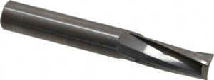 LMT Onsrud LP 1/2" Diam RH Solid Carbide 3-Flute Three Edge Upcut Spiral Router Bit Uncoated, 1-1/8" LOC, 1/2" Shank Diam, 3-1/2" OAL, Use on Composite Plastics, Natural Wood, Plastics, Solid Surfaces 60-249 - 06051882