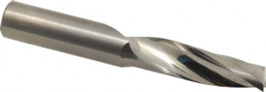 LMT Onsrud LP 1/2" Diam RH Solid Carbide 1-Flute Single Edge Upcut Spiral Router Bit Uncoated, 1-5/8" LOC, 1/2" Shank Diam, 3-1/2" OAL, UHMW 63-790 - 09885823